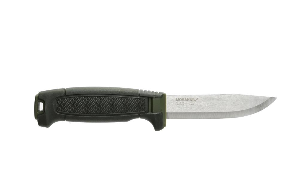 Morakniv Amberg 14549 – Couteau Outdoor Lame Satinée 12C27 Deep Forests