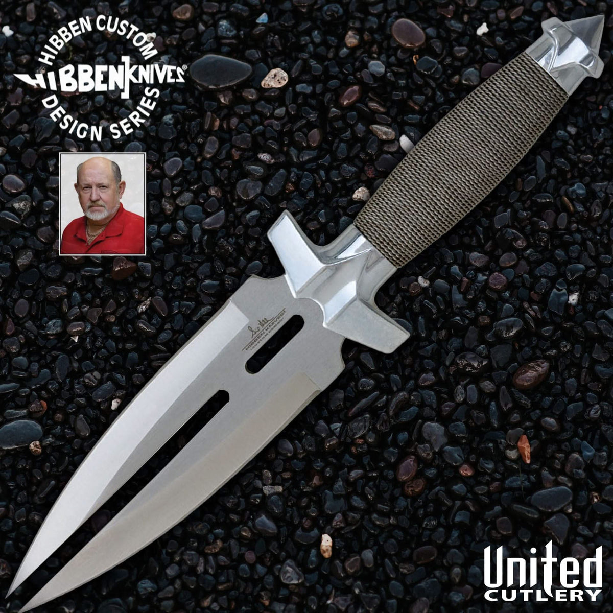 United Cutlery GH0453, couteau Gil Hibben Double Shadow