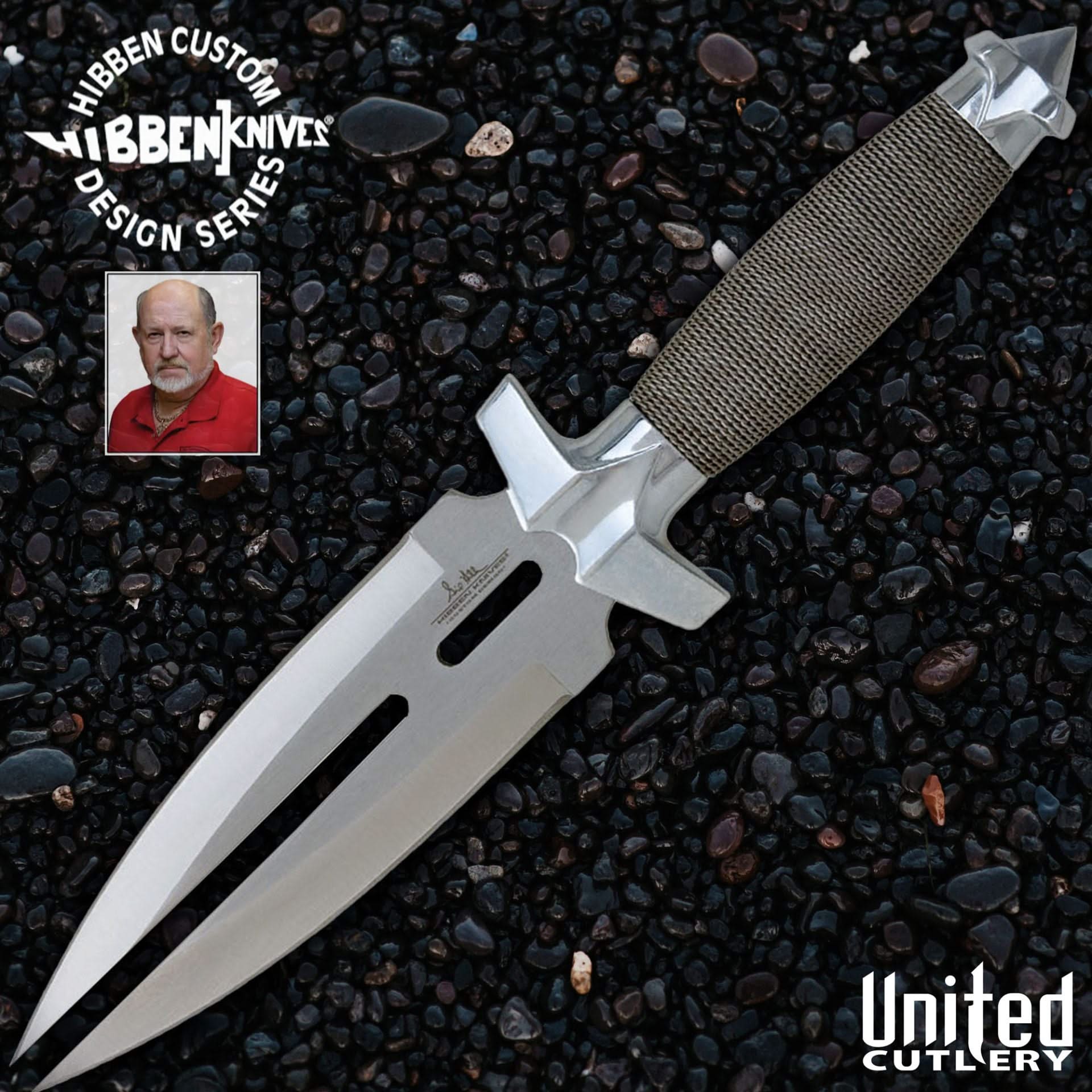 United Cutlery GH0453, couteau Gil Hibben Double Shadow