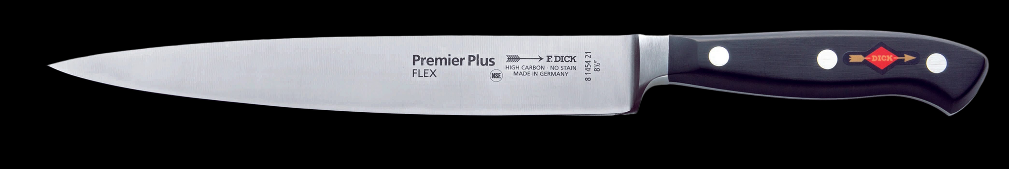 Dick Série Premier Plus 8.1454.21 Couteau à fileter flexible 21 cm - Coutellerie Marcin