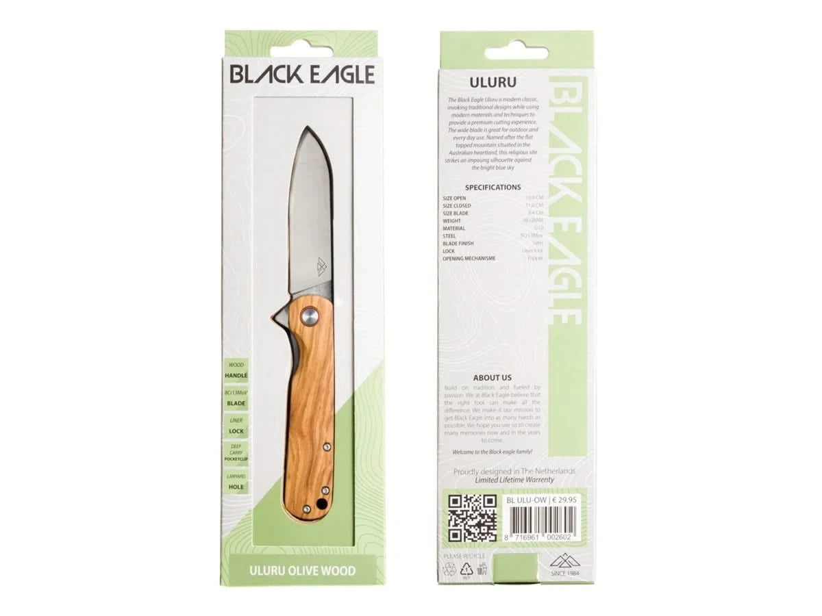 Black Eagle Uluru Olive - Coutellerie Marcin