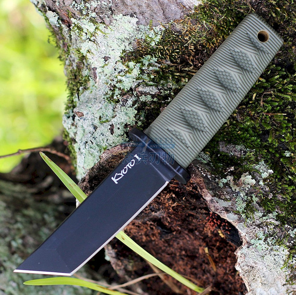 Cold Steel Kyoto II Tanto Black and Green