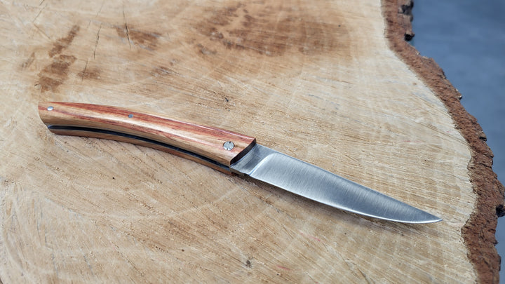 Thiers par Le Fidèle - Couteau pliant en bois de rose - lame 9cm