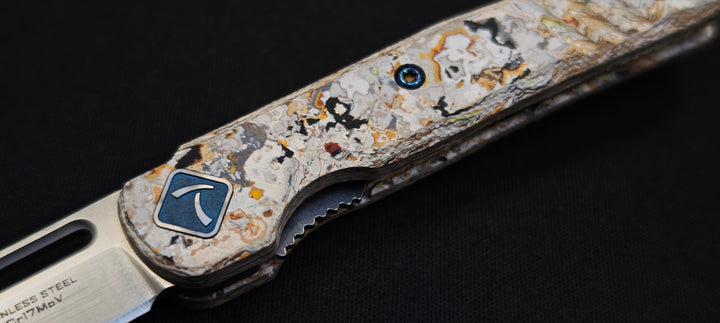 TOKISU Micarta Glacial Couteau de poche pliant – Réf. 25284