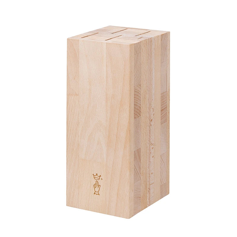 Opinel Bloc Parallèle Viande – 5 couteaux de cuisine en hêtre