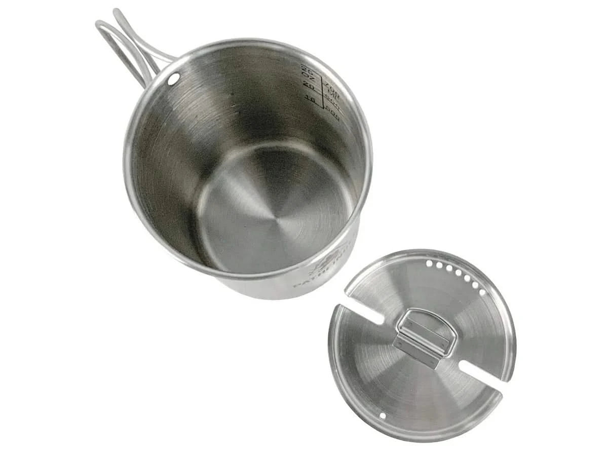 Pathfinder Gobelet en acier inoxydable 0,75 L avec couvercle - Coutellerie Marcin