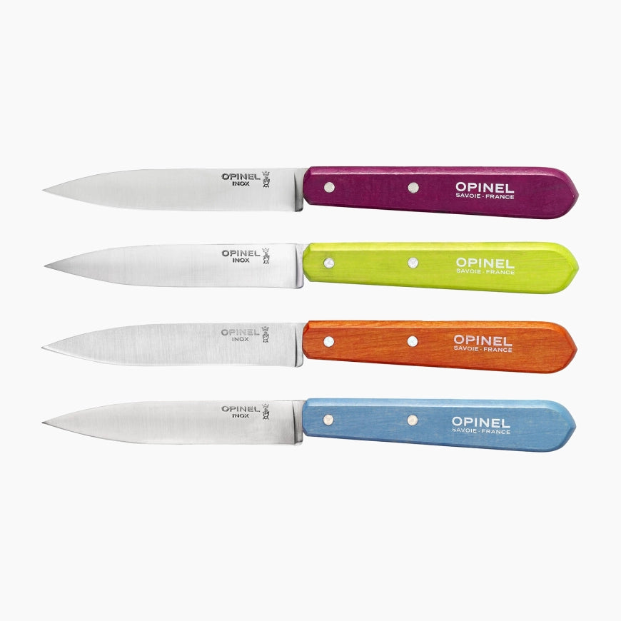 Opinel Coffret de 4 couteaux N°112 couleurs classiques