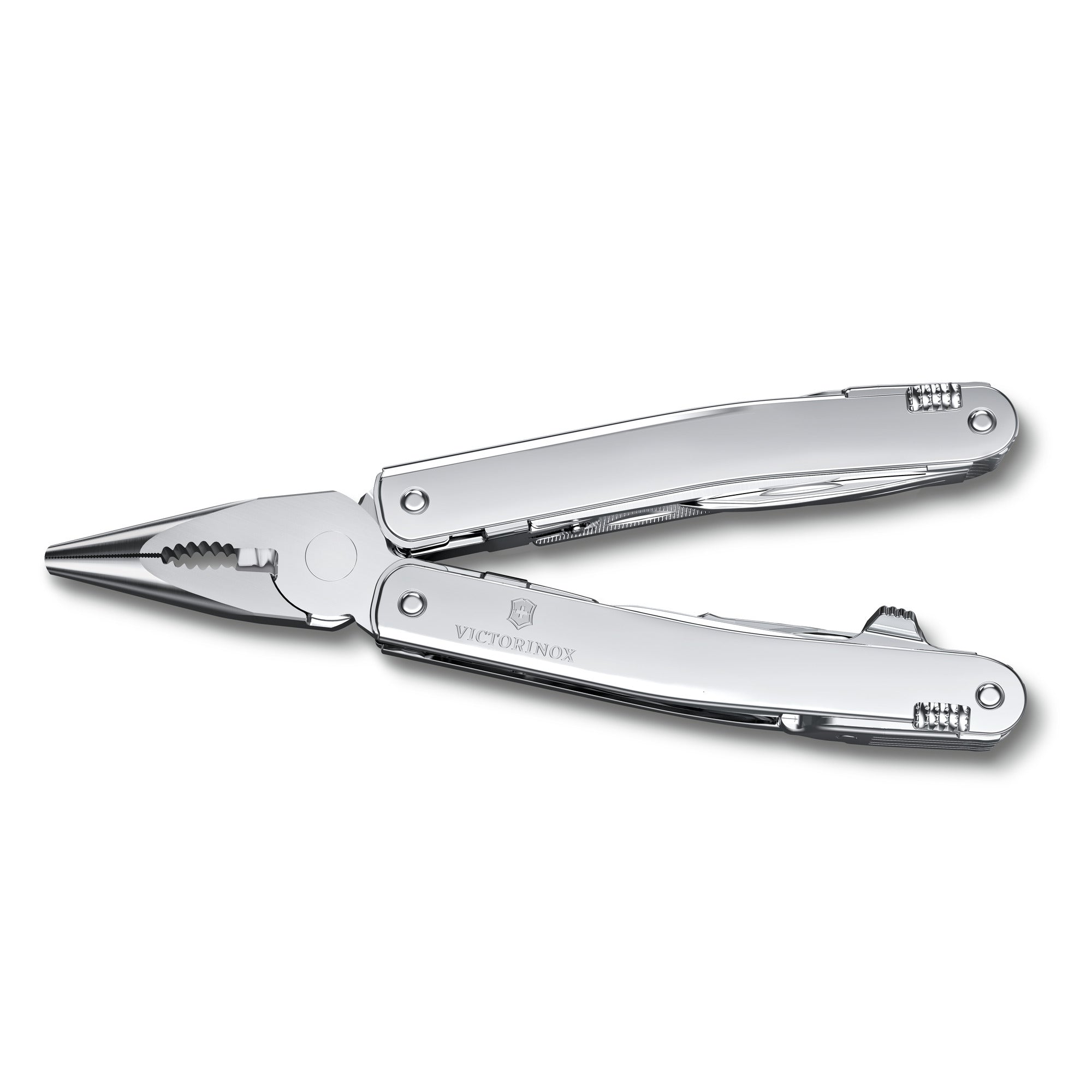 Victorinox 3.0224.MN  Swiss Tool Spirit MX, Argent, Dans Un Étui-Ceinture En Nylon