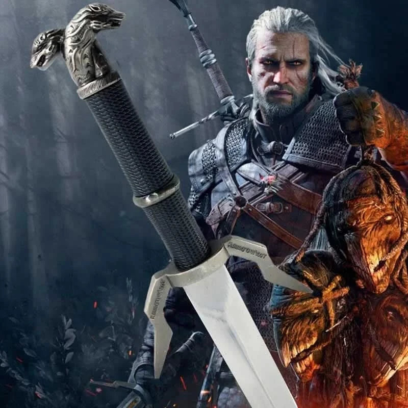 The Witcher Épée de sorceleur - Épée d'argent - - Coutellerie Marcin
