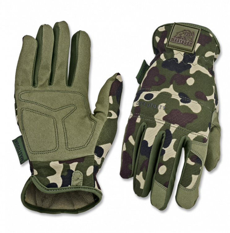 Mastodon City Utility Camo – gants outdoor