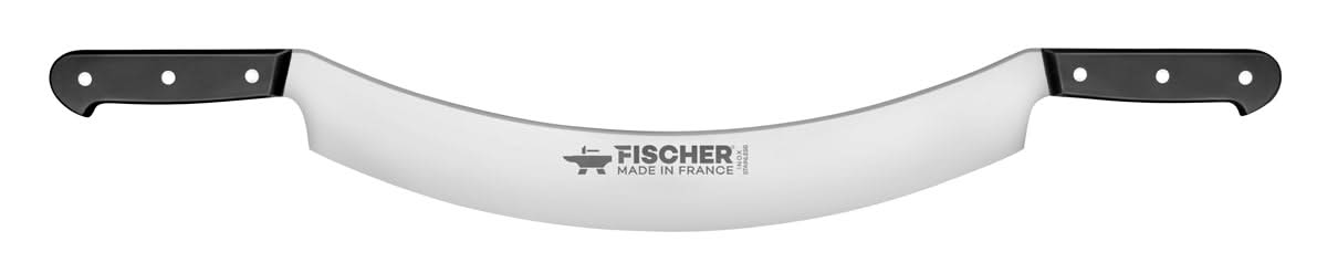 Fischer-Bargoin 397-35 – couteau à fromage courbe 35 cm à 2 poignées
