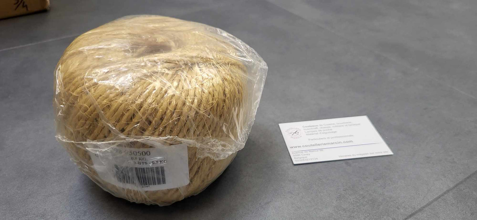 Corde en sisal 3 bouts – bobine 500 g