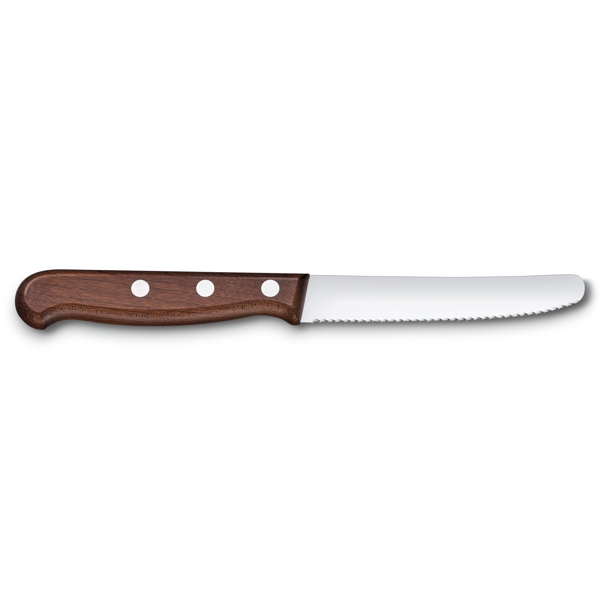 Victorinox Wood 5.0830.11G – lame dentée 11 cm et manche en érable modifié