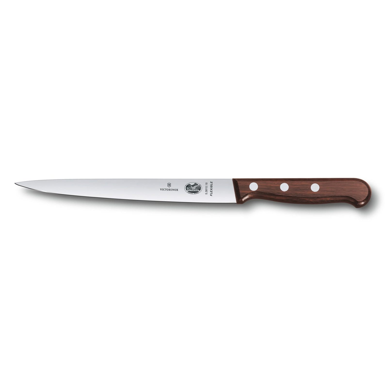 Victorinox 5.3810.18 Couteau à fileter le poisson, extra flex, érable modifié - Coutellerie Marcin