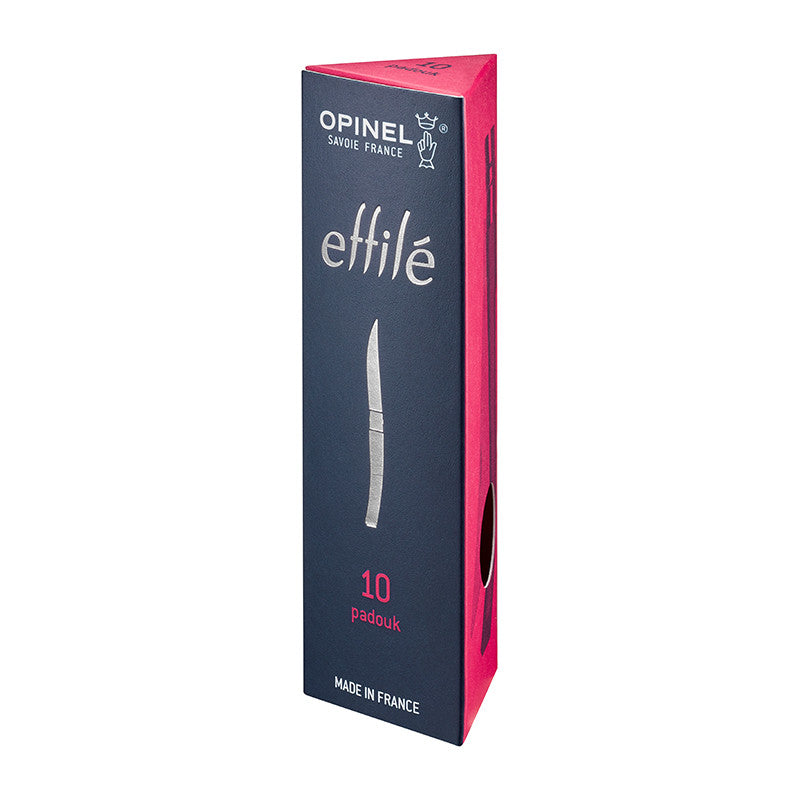 Opinel Effilé Padouk 10 - Nouvelle version