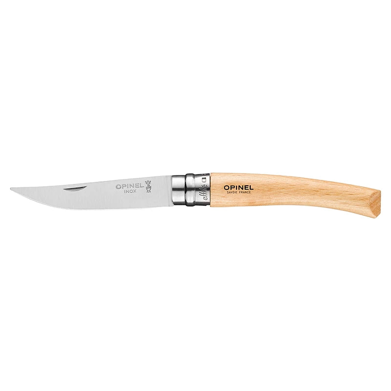 Opinel Effilé N°08 Hêtre 002558 – couteau pliant lame inox 8 cm