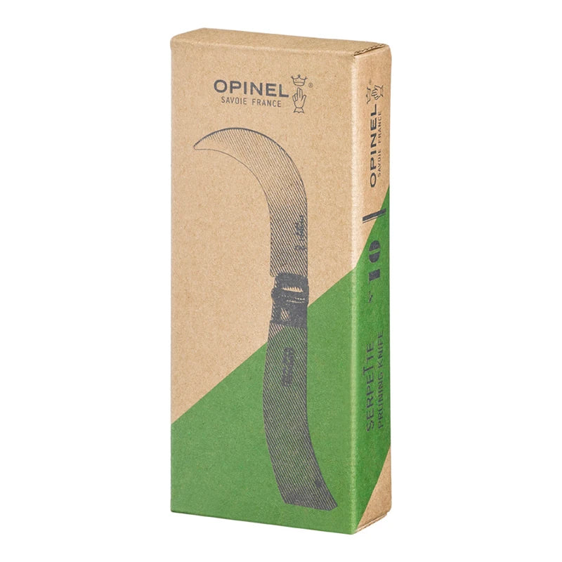 Opinel Serpette N°10 avec lame inox courbe de 10 cm – Coutellerie Marcin