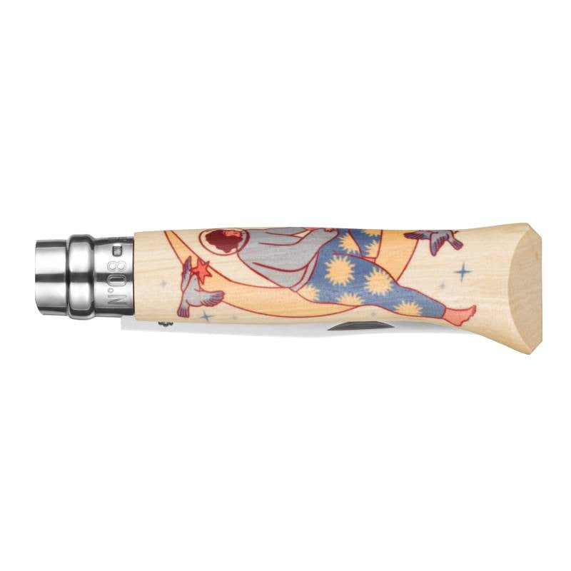 Opinel N°08 Cosmos Asile – Édition limitée numérotée