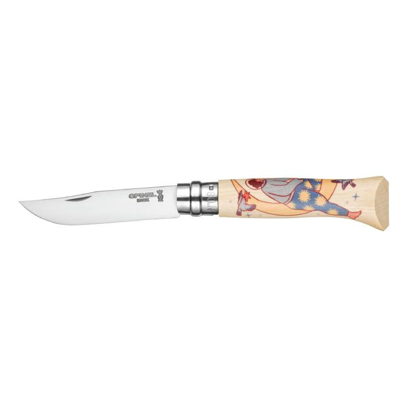 Opinel N°08 Cosmos Asile – Édition limitée numérotée