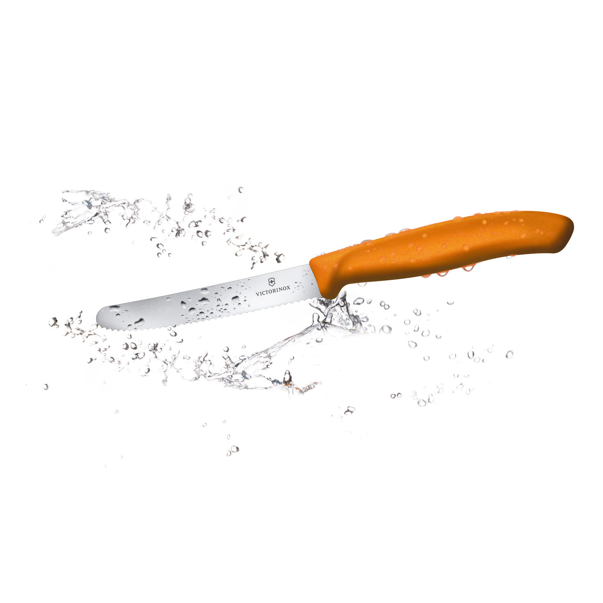 Victorinox Swiss Classic 6.7836.L119, couteau à tomates orange 11 cm