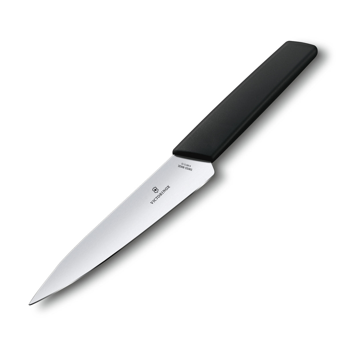 Victorinox 6.9013.15B Swiss Modern – Couteau de chef 15 cm noir