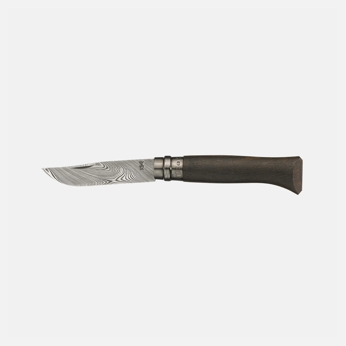 Couteau Opinel N°08 Édition Limitée Damas & Ziricote – Coffret Chêne.