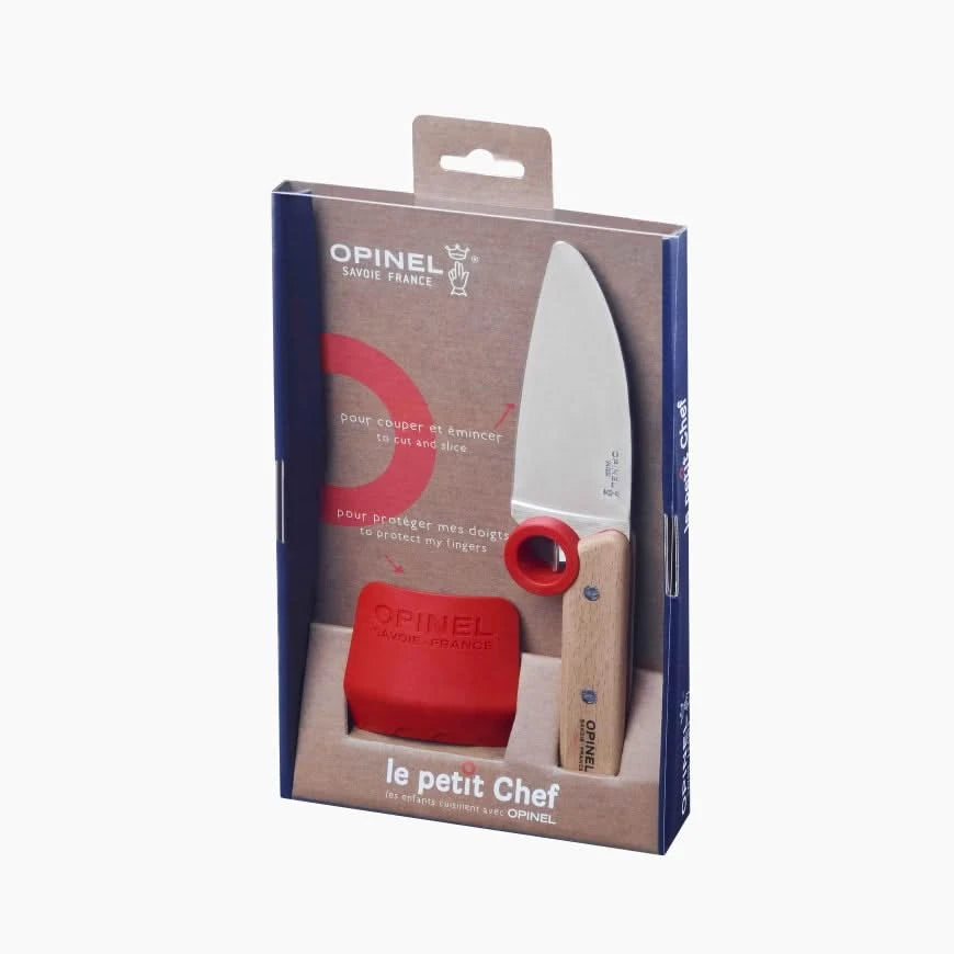 Opinel Couteau + Guide de coupe Le Petit Chef - Coutellerie Marcin