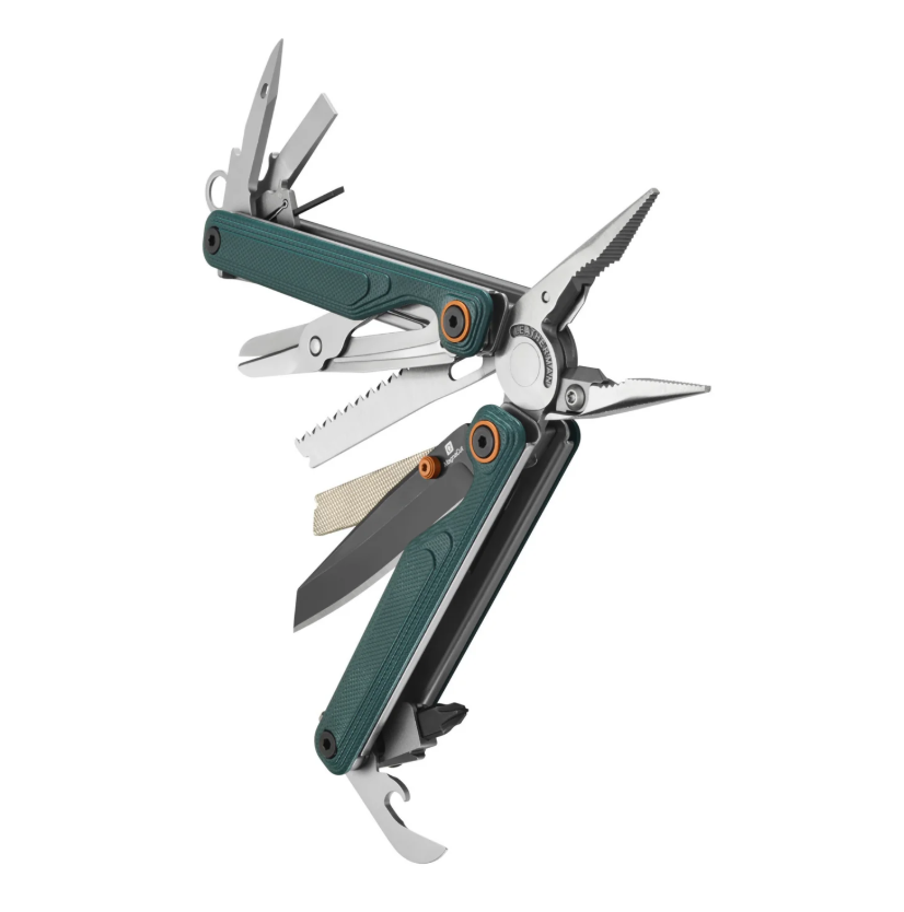 833401 – Leatherman Wave Alpha Cascadia, multitool 18 outils MagnaCut G10