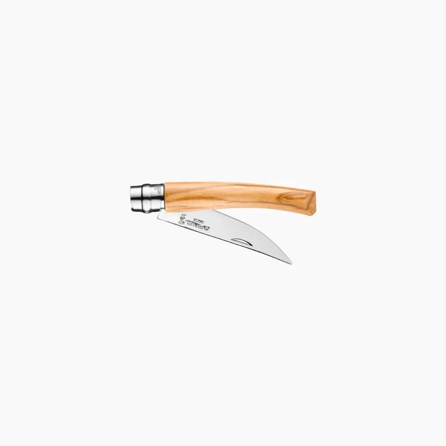 Opinel Effilé N°08 Olivier – manche en bois d’olivier