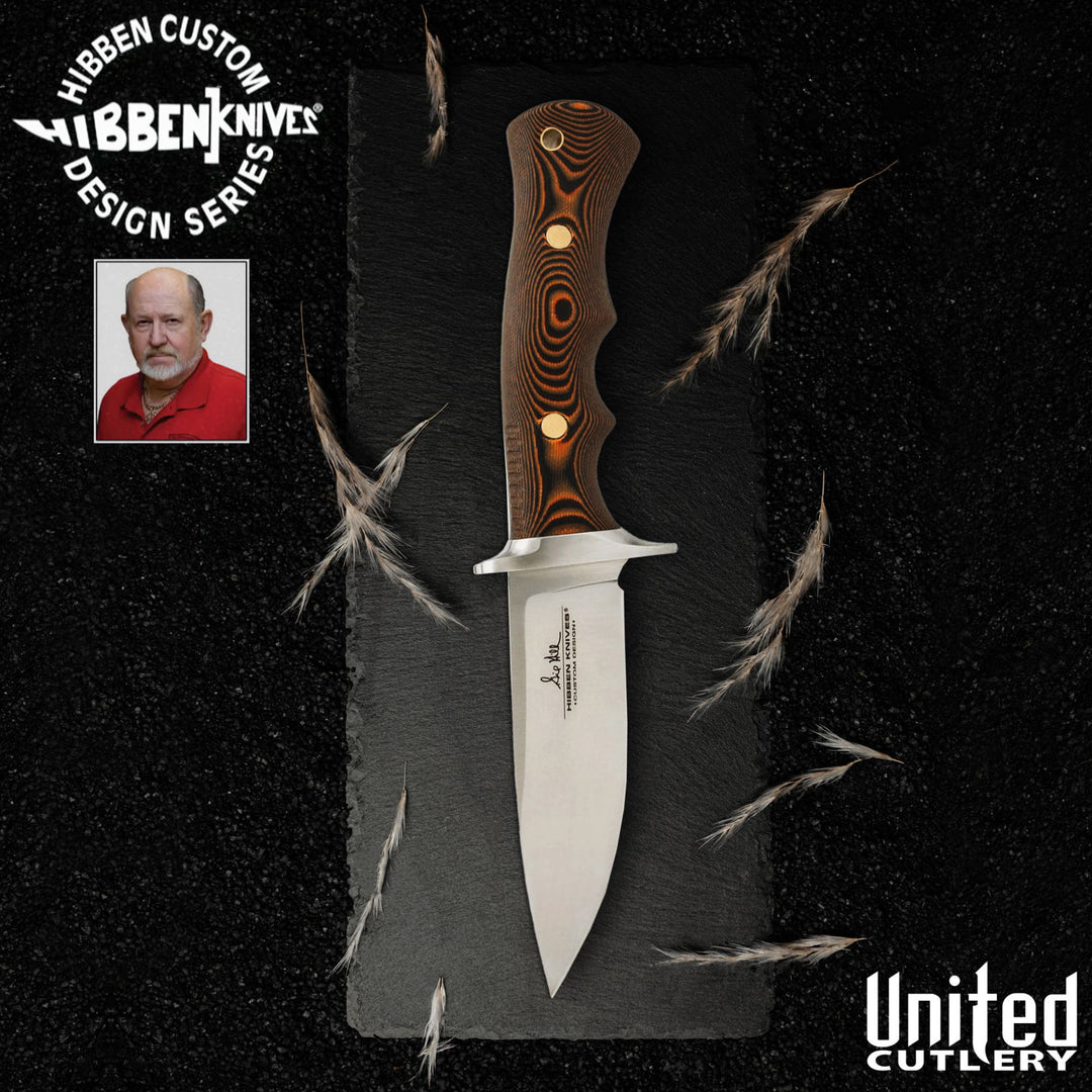 Couteau Bushcraft Gil Hibben Tundra – Lame 420HC + Manche Micarta - Ref GH5110