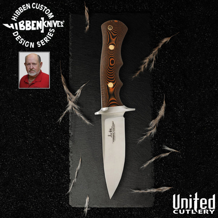 Couteau Bushcraft Gil Hibben Tundra – Lame 420HC + Manche Micarta - Ref GH5110
