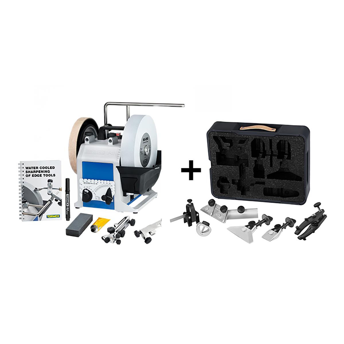 Tormek T-8 Original + HTK-906 – pack de afilado para herramientas manuales