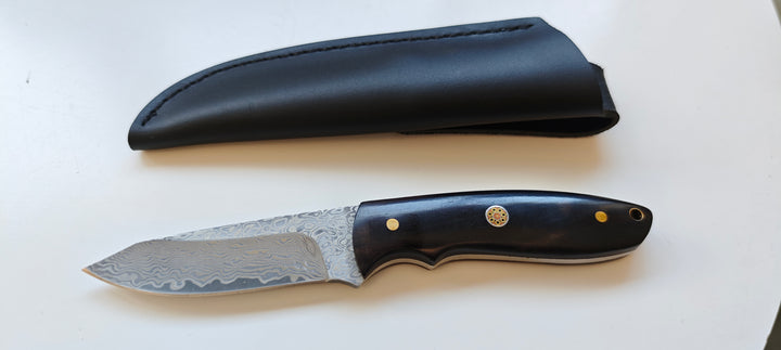 Coutellerie Marcin Et Fils SRL Boker Magnum 02SC018DAM Couteau à lame fixe - lame damassé