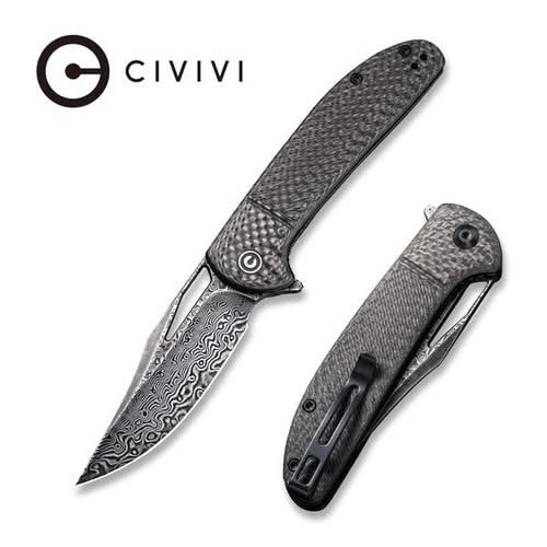 Civivi C2013DS1 Ortis Carbone damas - Coutellerie Marcin