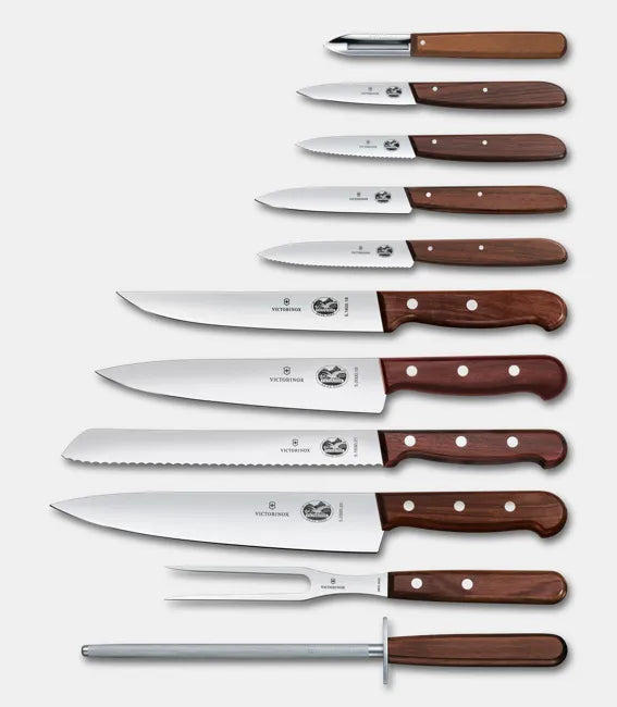 Victorinox 5.1150.11 Wood, bloc porte-couteaux, 12 pièces, bois d’érable modifié