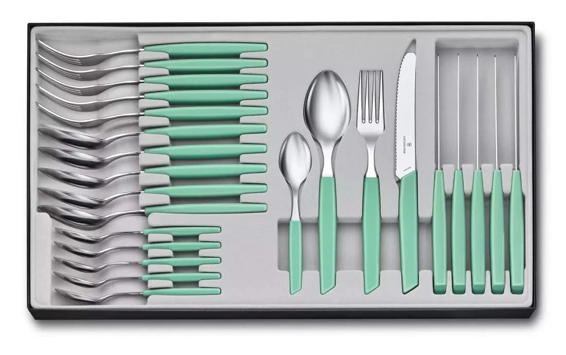 Victorinox Swiss Modern 6.9096.11W41.24 Ménagère 24 pièces - Coutellerie Marcin