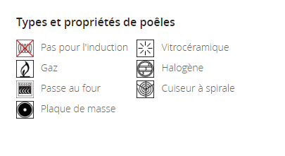 SCANPAN Maitre D’ 77101600 – mini sauteuse cuivre non compatible induction