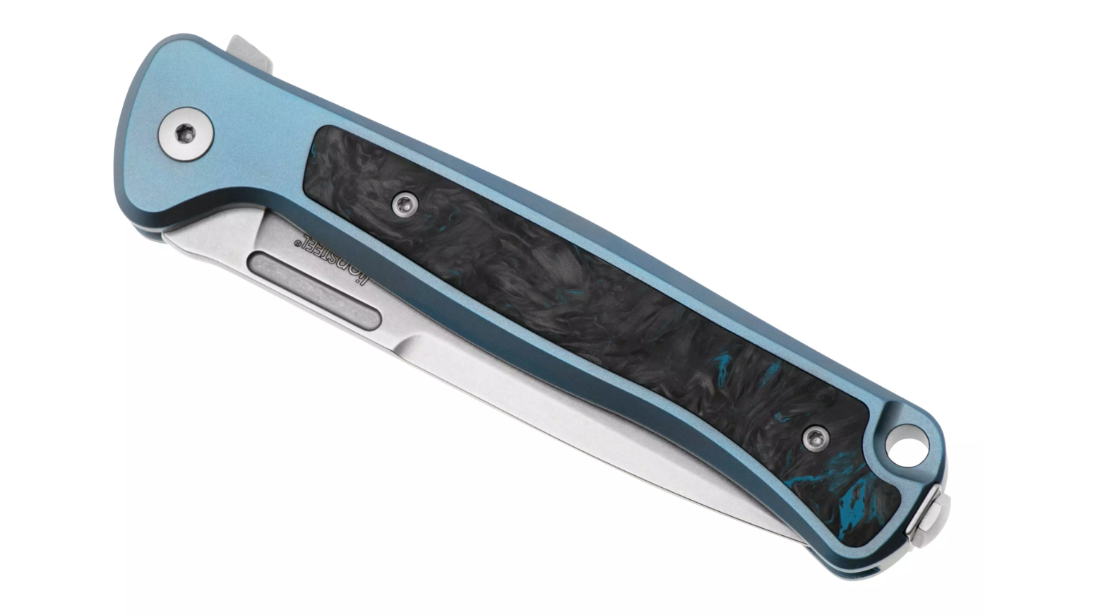 Lionsteel SK01BL Skinny Titanium - Blue - Coutellerie Marcin
