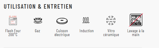 De Buyer 5615.24 Poêle à crêpes en acier MINERAL B