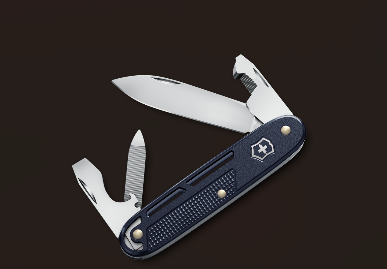 Victorinox 0.8216.22 Synergy Alox Blue