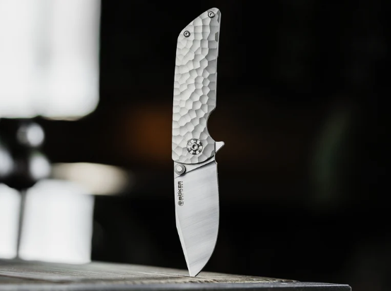 Couteau Pliant Böker Sherman EDC II Full-Ti – Édition Limitée Solingen