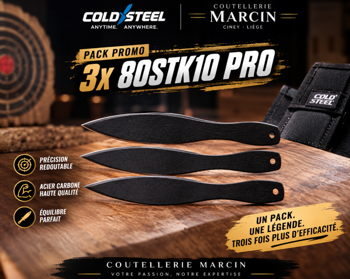 Pack 3x Kaltstahl 80STK10Z Mini Flight Sport