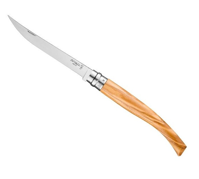 Opinel Effilé N°08 Olivier – couteau pliant lame inox 8 cm