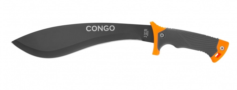 JKR JKR0488 Congo, machette à lame de 30,5 cm avec étui nylon