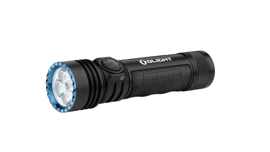 Olight Seeker Pro 4 Lampe de poche tactique noir matte 4600 Lumens