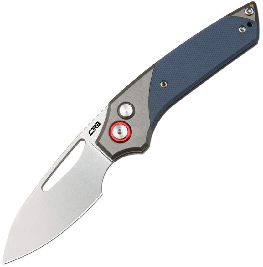 CJRB J1949-GY Version AR-RPM9 Gray/ Blue Alu - Coutellerie Marcin