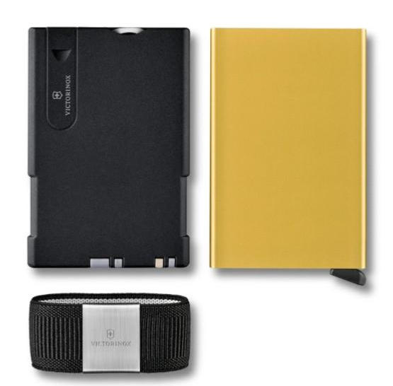 Victorinox Smart Card Wallet Delightful Gold – portefeuille multifonction