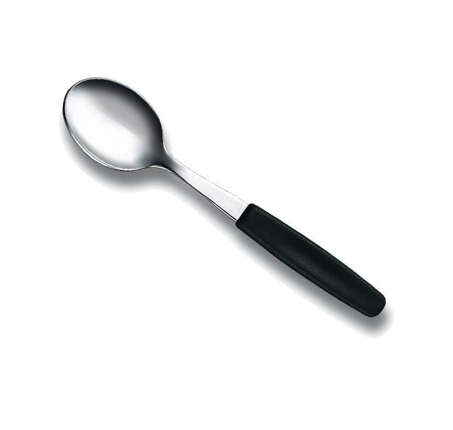 Victorinox 5.1573 Cuillères à café noir ( Pack de 6 Pcs ) - Coutellerie Marcin