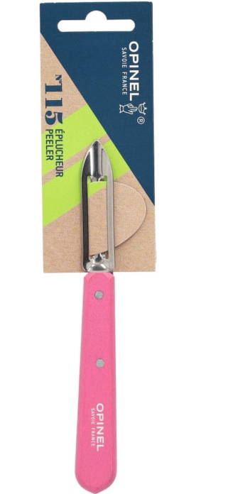Opinel N°115 Éplucheur fuchsia - Coutellerie Marcin