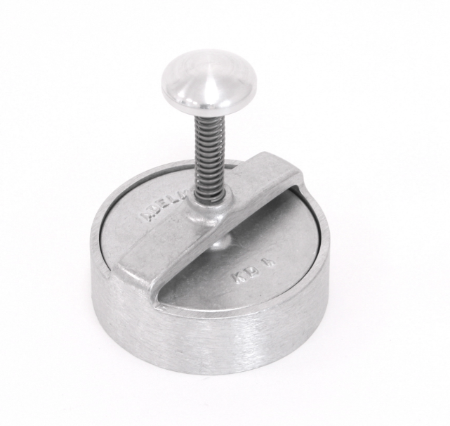 Presse à hamburger rond KD4 - Appareil à steack - 12,5cm de diamètre - Coutellerie Marcin